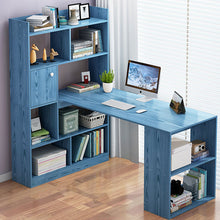 Load image into Gallery viewer, Premium Wooden Student Writing Desk With Collection Bookshelf