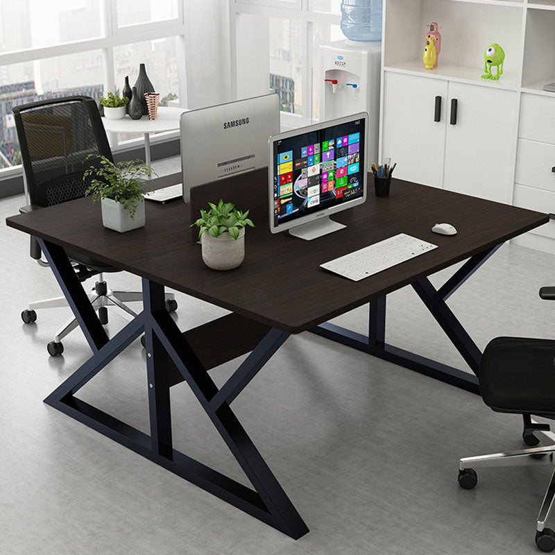 Office multi-person office desk and chair combination screen partition
