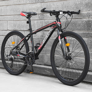 21/24 Speed 24/26 Inch Folding Spoke Wheels Adult Mountain Bike