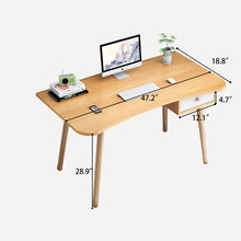 Load image into Gallery viewer, Nordic bedroom student study computer desk office furniture
